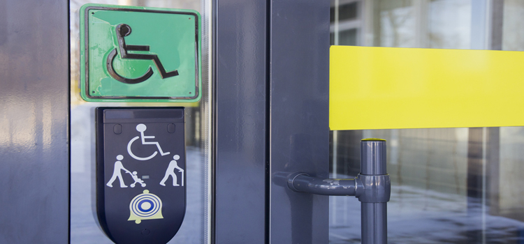 automatic handicap door opener in San Dimas